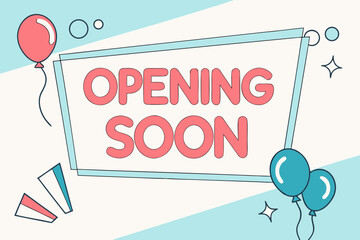 Opening Soon 2025 New Store Launch Grand Opening Countdown