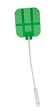 Fly swatter isolated on transparent background