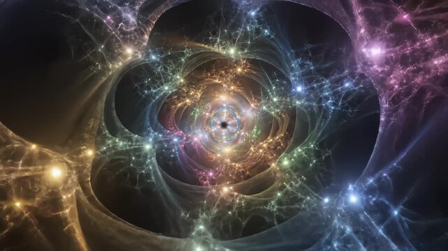 Wormhole in Space Time Continuum With Particles