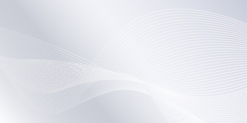 Abstract background with flowing lines. Simple and modern digital future technology. eps10