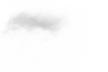 a white flying snow on the transparent background
