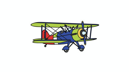 Airplane Icon Vector, Minimal Flight Symbol Design.eps