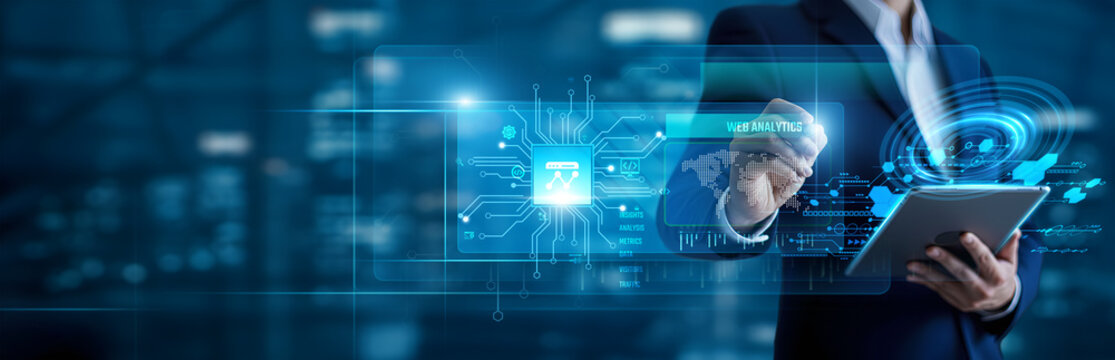 Web Analytics is a digital marketing industry tool. A specialist analyzes traffic data and user behavior on a website, providing insights for optimization. - Powered by Adobe