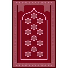 Payer Mat Flat Icon Design