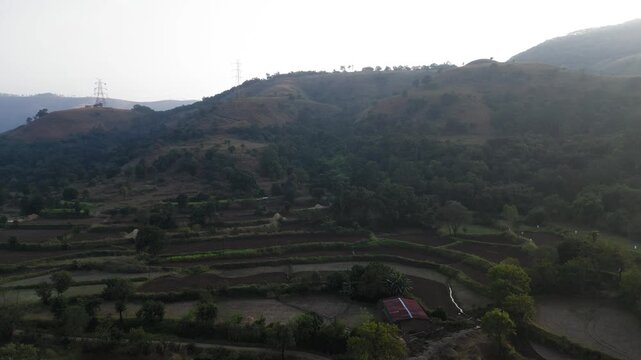 Serene Indian Village and Resort Nestled in the Mountains