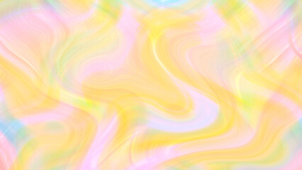 Yellow swirl lines of pastel color for a background.