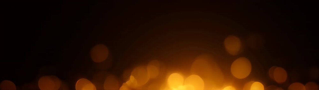 Bokeh blurry background with a light
