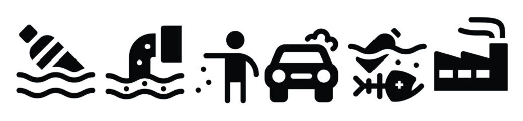 icon Pollution Solid