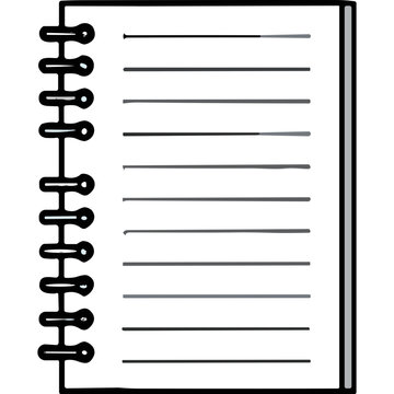 Document with vertical lines and horizontal lines on black background suggesting a list or spreadsheet data analysis concepts and organization