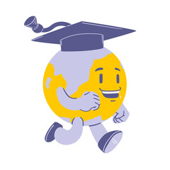 Global Education Mascot Character