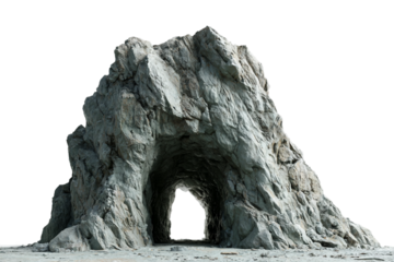 Highway Tunnel Entrance Icon Isolated on Transparent Background