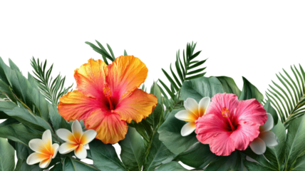 Bouquet of tulips with fresh colorful petals and green stems arranged as elegant floral bunch for decoration isolated on white background