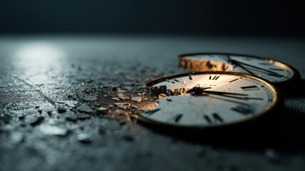 Shattered Time: A Conceptual Representation of Time's Passage 