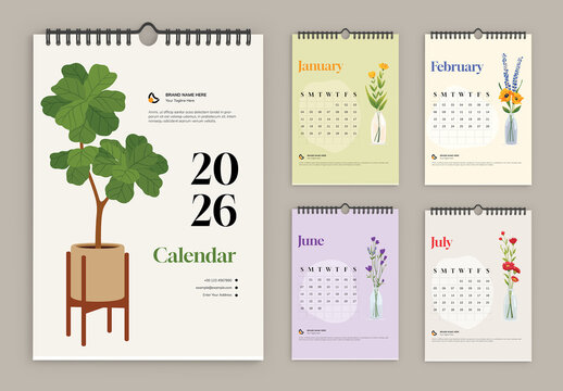 Calendar Design Template