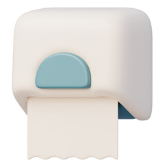 3d wall mounted toilet paper towel dispenser with a pull down sheet for bathroom hygiene