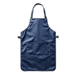 Navy blue apron cooking chef kitchen restaurant waterproof adjustable with pocket professional grade one size 100 char
