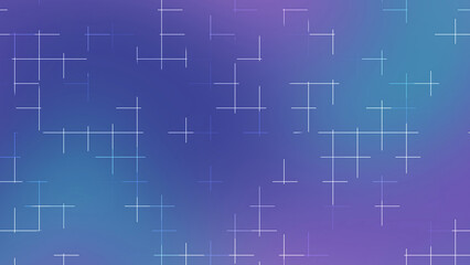 Purple Blue Gradient Abstract Grid Line Pattern Background