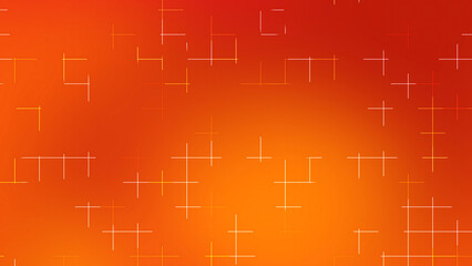 Red Orange Glowing Grid Line Background Animation