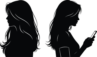 Children silhouettes playing under a large tree in a field of grass, happy boys and girls jumping together with butterflies flying in the sunny summer park environment, childhood concept. © MdSofequl