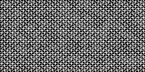 Metaball stippled organic pattern. Abstract geometric shape texture metaballs Seamless Pattern geometric wallpaper vector design.