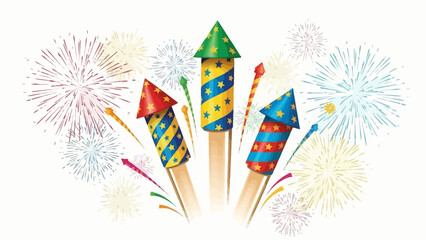 Colorful confetti bursting in a dynamic celebration perfect for party invitations and festive designs