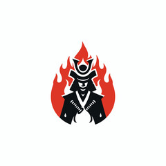 Samurai Burning Logo