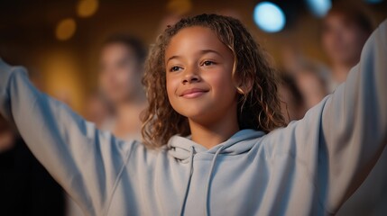 An inclusive art workshop where participants express themselves through painting, clay, and adaptive tools that allow everyone to create regardless of ability — creative inclusivity, accessible