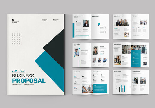 Modern Business Proposal Template for Corporate Projects