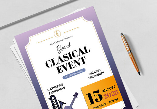 Music Festival Poster Layout