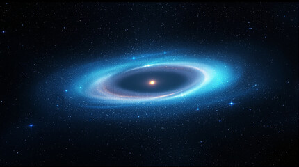 Obraz premium Interstellar Comet 3I ATLAS in Deep Cosmic Drift