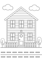 Building colouring creative