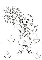 Festival colouring creative