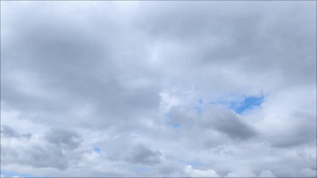 Cloudy sky with some darker clouds