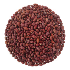 Red Kidney Beans Circle Heap Isolated on Transparent Background Perfect for Organic Food Healthy Eating and Vegetarian Diet Concepts