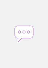 speech bubble icon