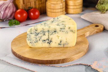 Dor blue cheese with mold