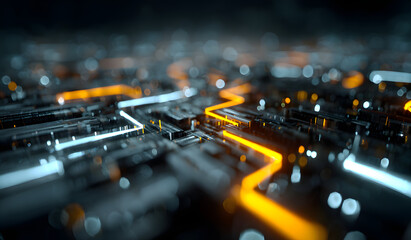 Alert cyber attack symbol digital concept 3d illustration