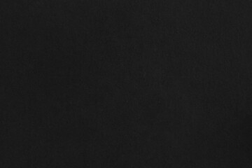 Solid Black Dark Gray Textured Paper Background with Subtle Grain and Copy Space