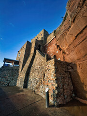 Coastal path at Sidmouth, Devon, England
