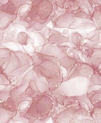 Alcohol ink red abstract texture watercolor with glitter, can be used for background, wallpaper, poster, card, invitation, brochure design