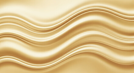 Obraz premium champagne gold background with soft shimmer waves
