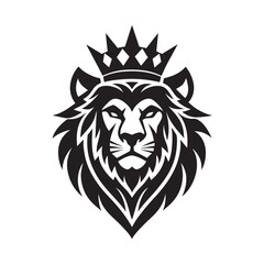 Royal Lion Time Emblem Noble Artwork