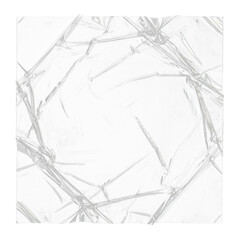 3d transparent wrapping film pieces, plastic bag texture isolated render icon set. Transparent plastic wrap texture overlay. Crumpled polyethylene film, shrink packaging sheet, vinyl sleeve cover mock