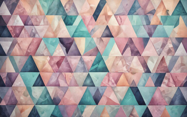 Abstract Triangular Pattern