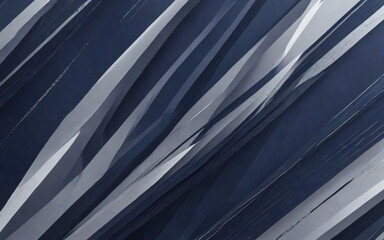Abstract Blue and White Stripes