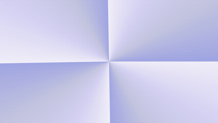 Abstract soft purple paper folded into four quadrants with subtle gradient lighting