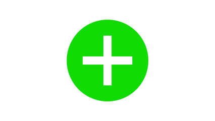 Plus Button Icon – Add Symbol Vector