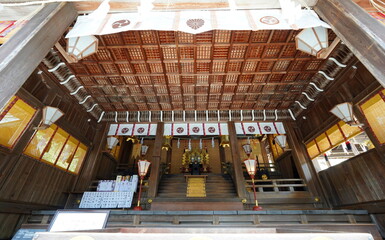 滋賀・近江八幡　日牟禮八幡宮