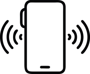 Smartphone Alert Notification Icon