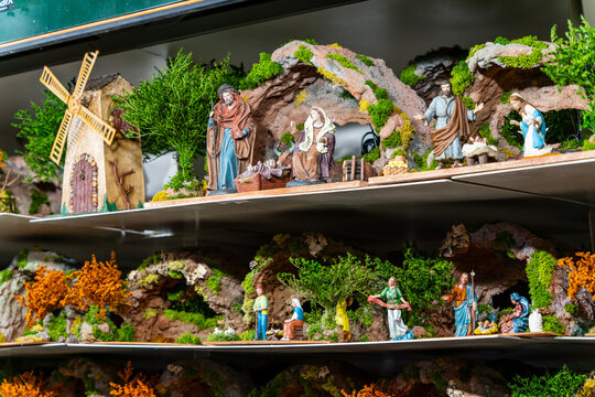 Fototapeta Christmas nativity scene